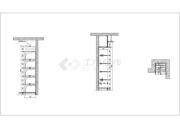 某柜子节点CAD节点完整构造图纸-图一