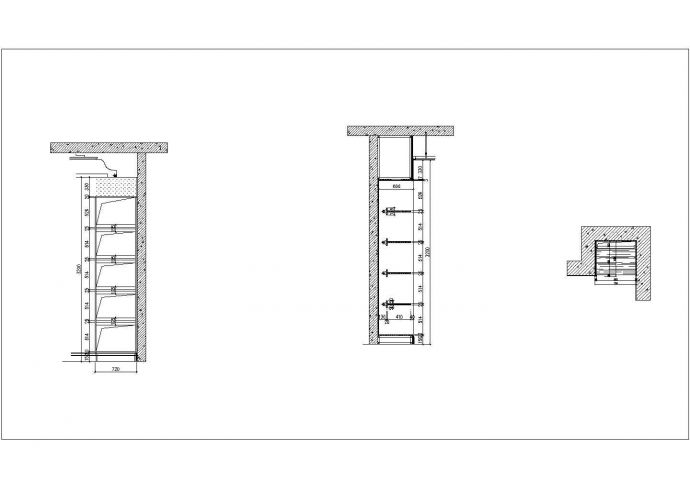 某柜子节点CAD节点完整构造图纸_图1