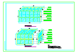 三层阳光别墅建筑cad方案设计图