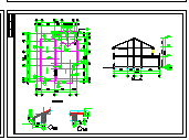 小别墅建筑设计CAD施工全套图-图二