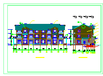 西湖三层别墅单体全套建筑设计施工图-图二