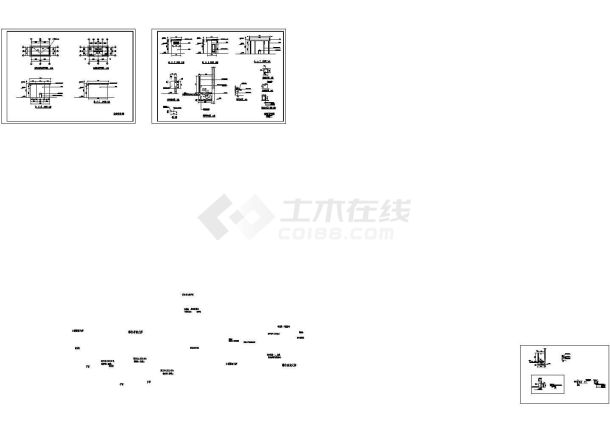 某地公共厕所建筑设计施工图-图一