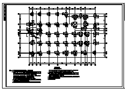 食堂设计_1000平米某四层框架结构中学食堂结构施工cad图纸_图1