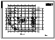 商厦设计_某六层框架结构商厦结构施工cad图纸-图二