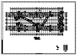 某五层框架结构学院结构施工cad图_学院施工-图二