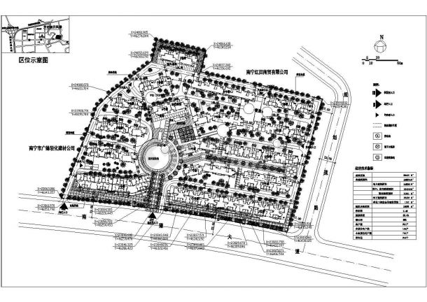 某郊区住宅全套规划设计施工图-图二