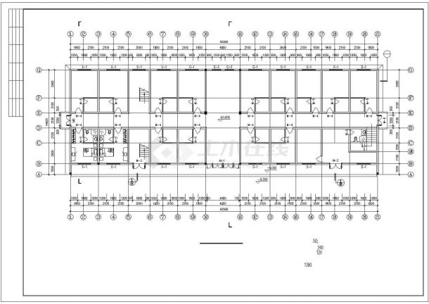 居士房古建筑设计CAD施工图-图二