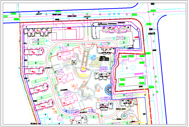 [安徽]某地上六层框架结构住宅项目建筑安装工程预算书(含CAD图纸)-图一