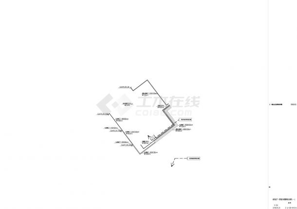 E-2-20-04.01A～02A B1层低压电缆桥架走向平面CAD图.dwg-图一