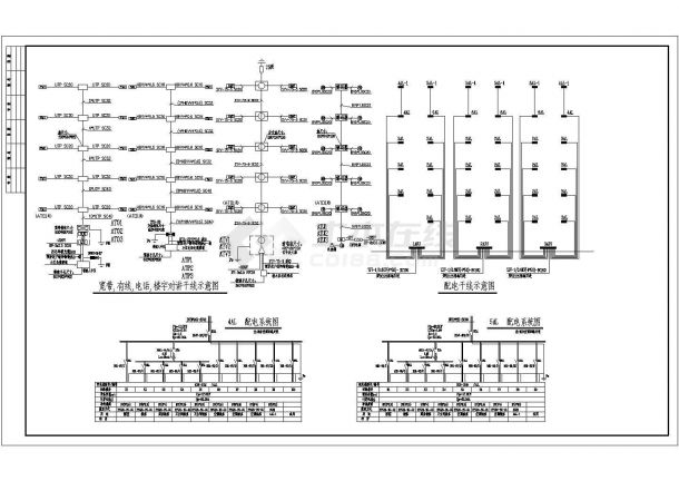某多层住宅楼电气CAD完整节点设计构造施工图-图二