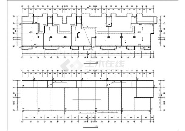 某9层建筑电气剖面CAD参考图-图二