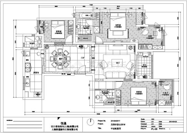 某龙湖家装CAD设计完整节点构造施工图-图一