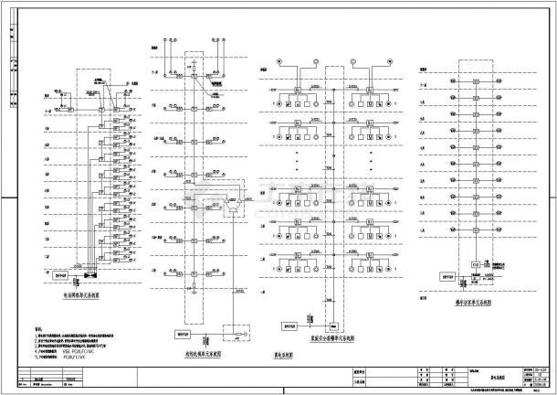 某小高层住宅楼CAD构造节点完整设计方案-图二