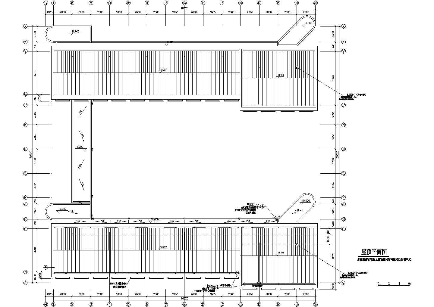 某地区学生宿舍楼建筑cad图