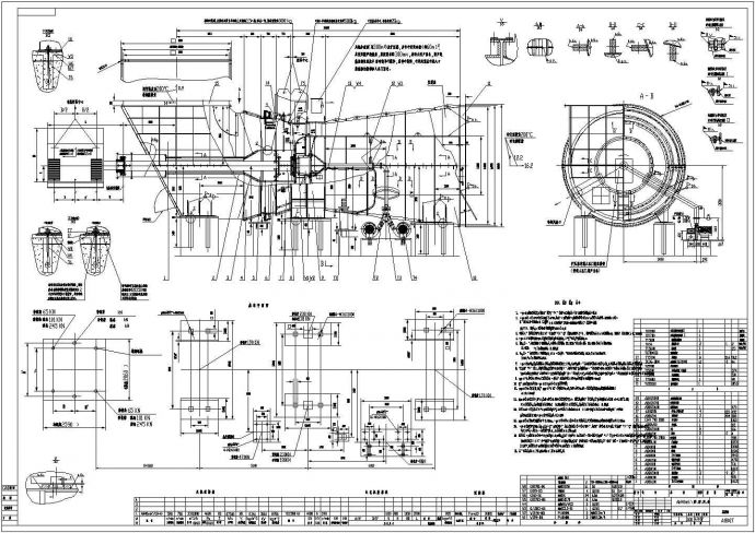 AN40e6轴流风机CAD图纸_图1