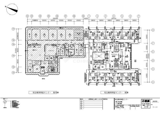 某医院CAD建筑构造完整设计图纸-图二