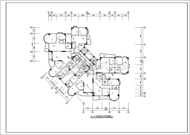 长63.4米宽36.56米-1+18层商住楼给排水施工图（含系统设计说明）-图一