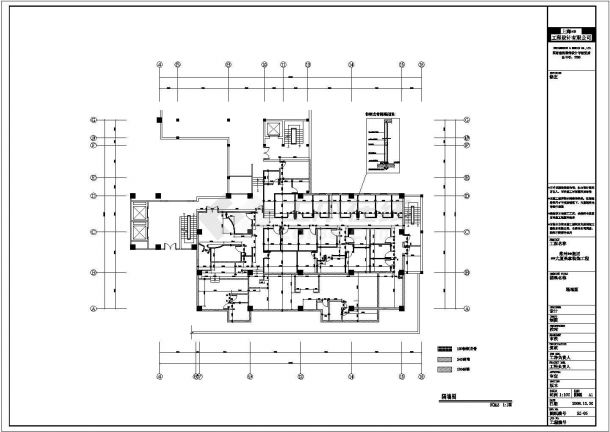 [常州]某大厦现代风格桑拿CAD完整节点构造装修图-图二