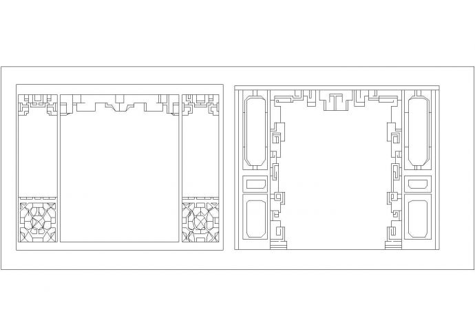 经典装修工程常用门设计cad施工图图集（种类齐全）_图1