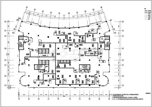 医院洁净手术室空调设计施工CAD图-图一
