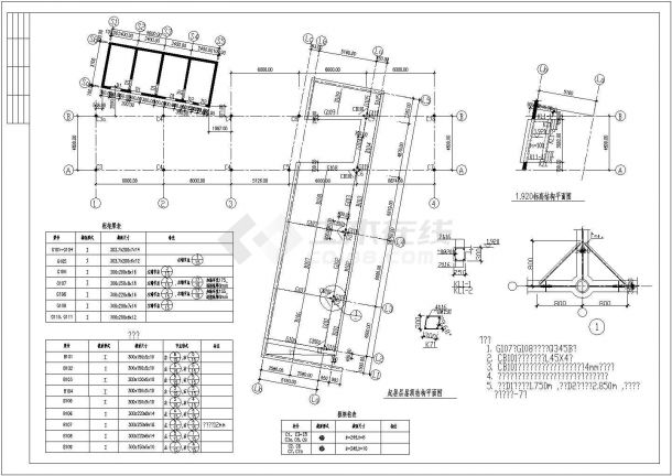 二层钢结构别墅CAD布置图-图二