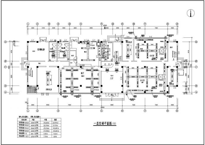 某大型会所空调设计CAD图纸_图1
