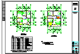 某地区联排别墅结筑结构施工图含效果图(设计说明）_图1