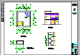 某地区联排别墅结筑结构施工图含效果图(设计说明）-图二