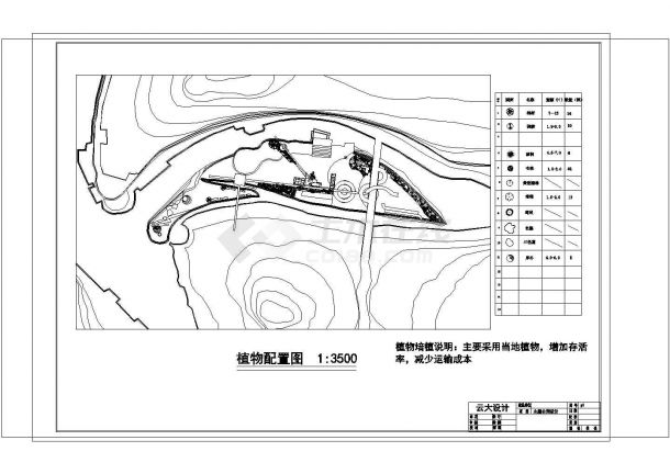 重庆水映长岛公园设计方案图纸（知名设计院设计）-图二