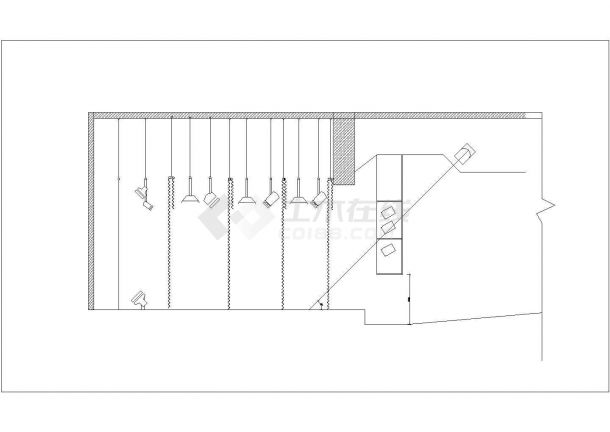 某大型演唱会舞台灯光音响工程全套设计CAD图纸-图二
