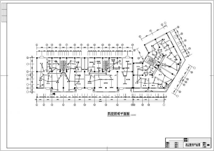 泉州某现代化小区6层砖混结构住宅楼全套电气设计CAD图纸_图1