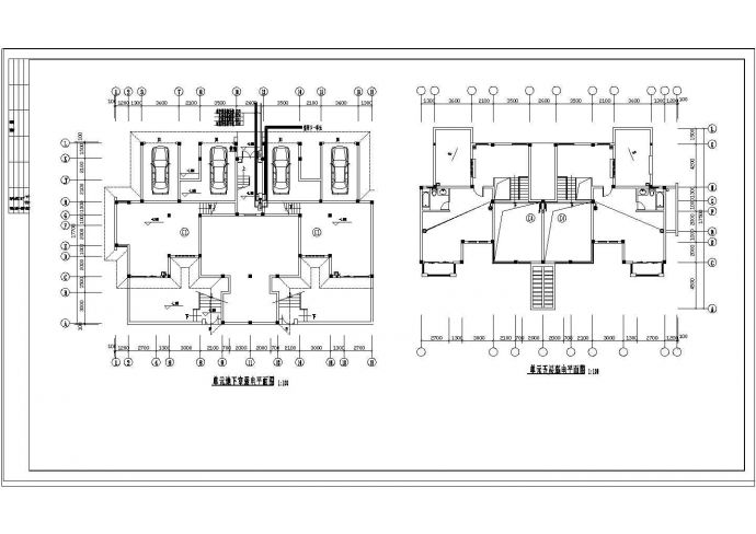 多层住宅电气设计cad图，共十二张_图1