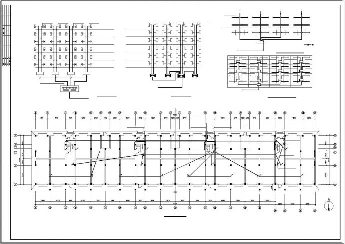 某多层住宅电气系统装修CAD参考详图_图1