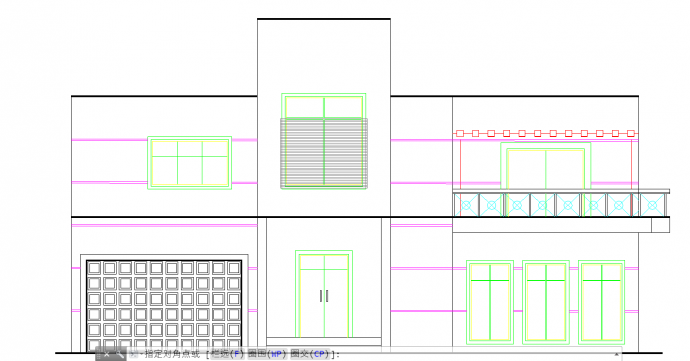 某地2号楼别墅建筑施工CAD设计图_图1