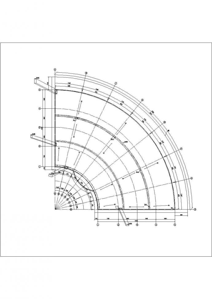 开封市某公司3600平米三层框架办公楼给排水设计CAD图纸_图1