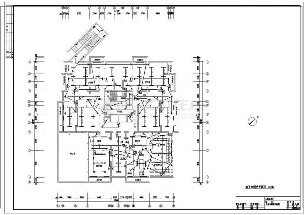 18层住宅电气建施cad图，共十五张-图二