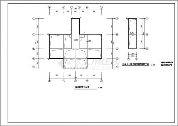11+1层住宅电气设计施工图-图二