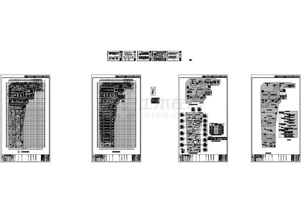 [江苏]一类公建特大型商业建筑给排水施工图CAD-图二