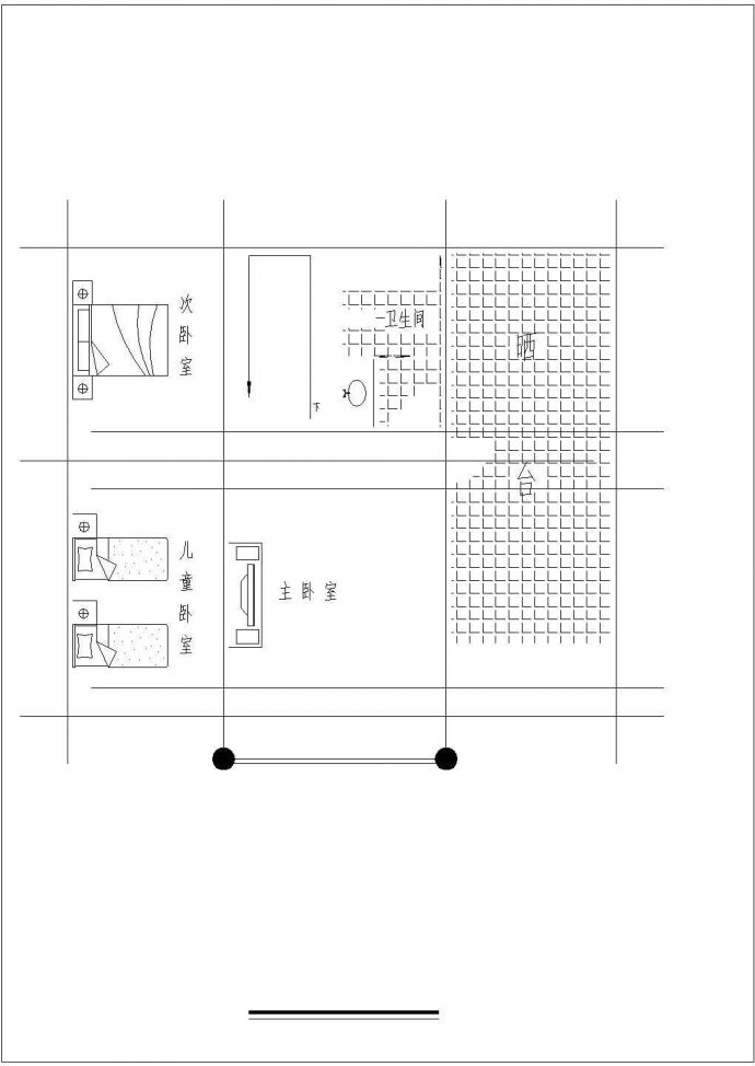 高层经典别墅规划设计CAD详细参考图_图1