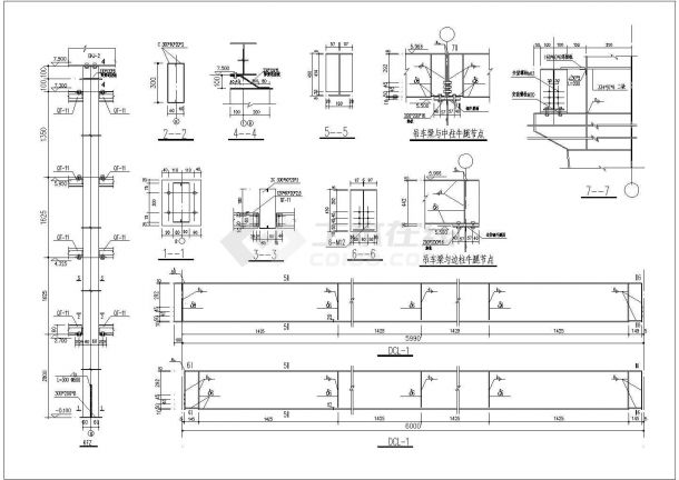 某建造工程CAD全套构造节点详图-图一