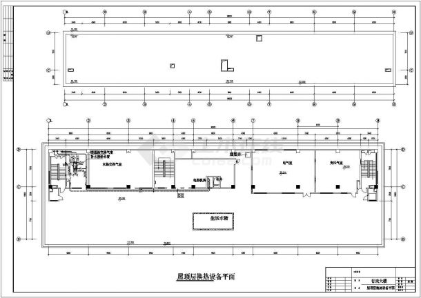 【最新】某行政大楼空调工程设计CAD图纸-图一