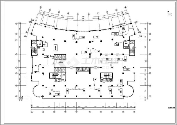 【最新】某医院洁净手术室空调系统设计CAD图纸-图一