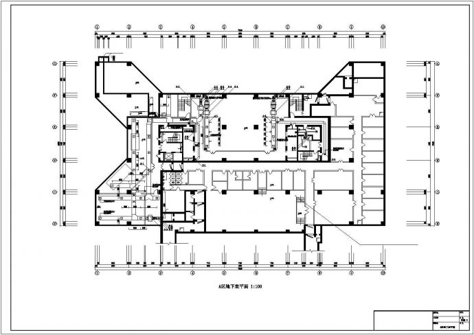 【最新】某综合楼空调和通风防排烟系统设计CAD图纸_图1