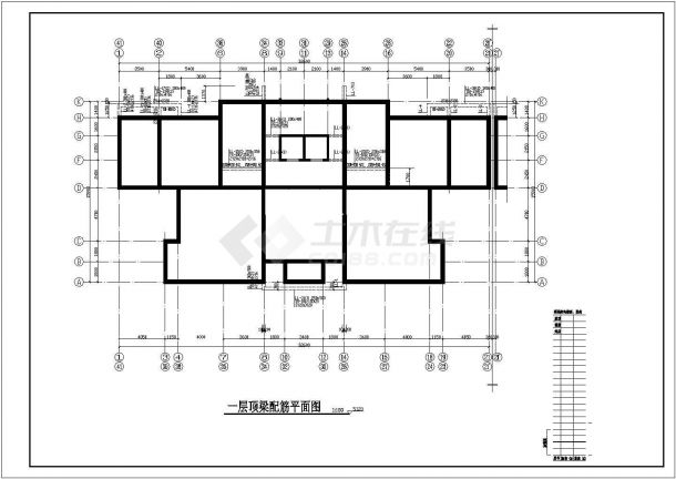 【最新】某18层纯剪力墙结构住宅楼建筑设计CAD图纸-图二
