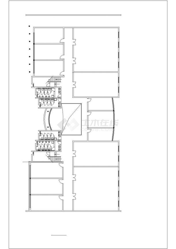 【最新】某大型公共建筑设计CAD图纸-图二