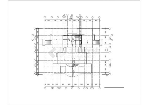【最新】某地区经济中心大厦建筑设计CAD图纸-图二