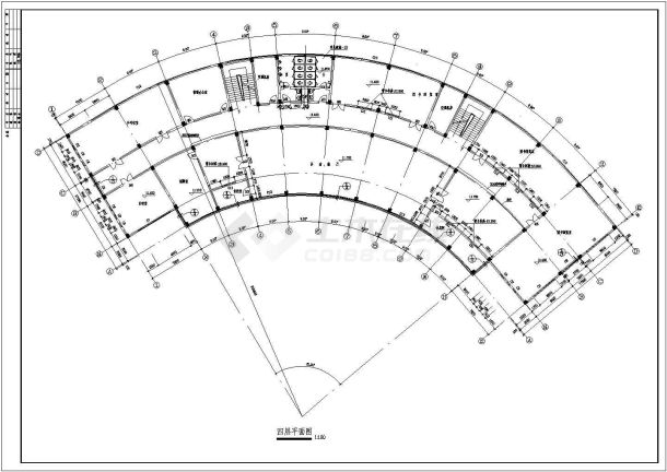 某集团办公楼建筑设计全套CAD图-图二