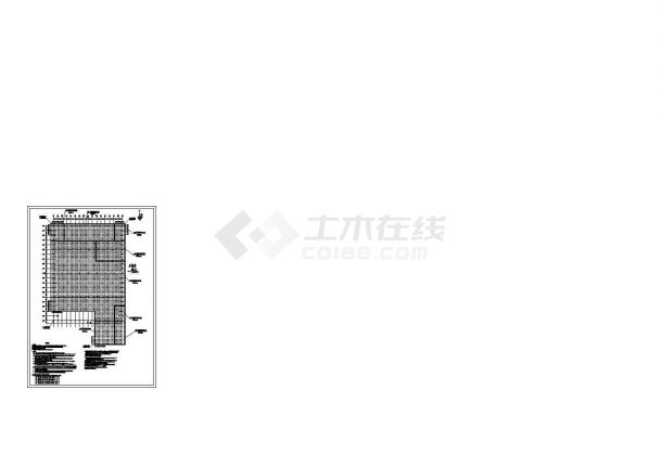 某工程高压旋喷桩地基处理cad施工图（含设计说明）-图二