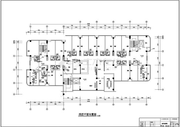 长52.5米宽24.1米-1+7层医院综合楼给排水施工图（含设计说明）-图二