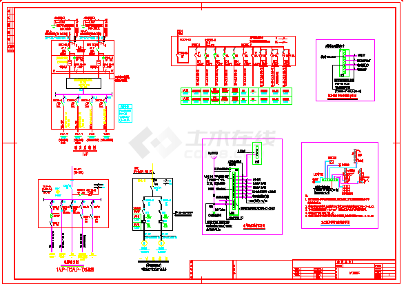 苏州小高层住宅电气设计方案图，共十一张-图二